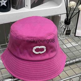 Wide Brim Hats Bucket Hats Women's Summer Candy Colour Designer bucket hat Fashion Vacation Travel Sun Protection Pearl Letter Embroidery 3 Colours Wide Brim Hats x0712