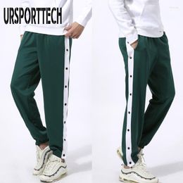 Men's Pants Arrival Hip Hop Streetwear Joggers Men Student Casual Cargo Pant Trousers Open Button Elastic Waist Loose Boys