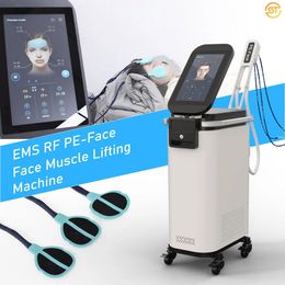 2 in 1 multifuctional high pulse RF Ems muscle stimulator machine face lifting skin rejuventaion wrinkle removal muscle stimulation slimming machine