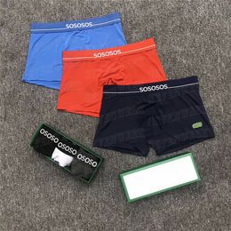 Mens Designers Boxers Brands Underpants Sexy Classic Men Boxer Casual Boxer Shorts Breathable Cotton Underwears