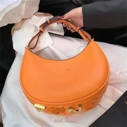 2023 explosions underarm bag ins tide round bag letter bottom woman little red book summer personality Joker ladies underarm bag portable handbag