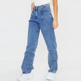 Women's Jeans Straight Women Denim Carrot Pants Wide Leg Female Baggy Trouser Boyfriend Aesthetic Classic Street Girl Student Cloth