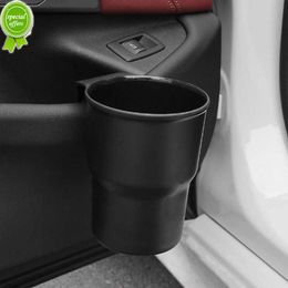 Multifunctional Car Organiser Box Car Water Cup Holder Beverage Bracket Trash Can Storage Mobile Phone Holder Decor Accessories