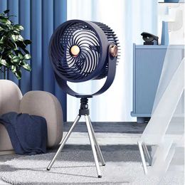 Electric Fans Xaomi New Air Circulation Fan Home Outdoor Camping Portable Tripod Fans 4000mAh USB Rechargeable Gear Small Mute Desktop Fan