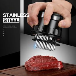 Meat Poultry Tools 56 Blades Needle Tenderizer Stainless Steel Knife Beaf Steak Mallet Hammer Pounder Cooking 230712