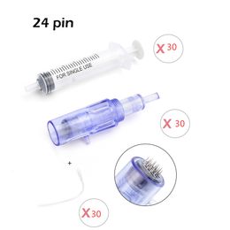 Tattoo Needles 30 Hydra injection needle boxes microneedle syringe tubes for mini Hydra guns water therapy microneedle tools 230711