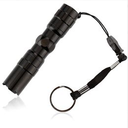 3W Waterproof LED Mini Flashlight White Light Outdoor Sport Travel Lamp keychain Flashlights Torches