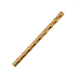 Creative Bamboo Brass Metal Ballpoint Pen Tactical Defence Novelty Pens For Writing