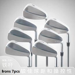 Golf Clubs MB-101 Irons Set MB101 Silver Colour 4.5.6.7.8.9.P 7PCS Graphite Shaft or Steel Shaft WITH HEAD COVER