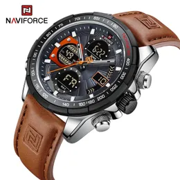 New Classic Brown Texture Dial Miyota Quartz Chronograph Mens Watch Stainless Steel Watches Stopwatch Puretime 303h8