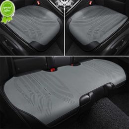 New Car Seat Cover Pads Accessories Breathable Suede Leather Car Seat Cushion All Seasons Auto Interior Ptotection Mats Universal