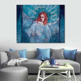 Impressionist Canvas Art The Angel Vincent Van Gogh Oil Painting Handmade Landscape Modern Bedroom Decor