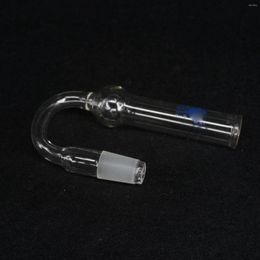 19/26 Ground Joint Drying Tube U Shaped Adapter Bend Borosilicate Glass Lab Ware