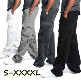 Men's Pants Men's Casual Sweatpants Soft Sports Pants Jogging Pants Fashion Running Trousers Loose Long Cargo Pants Plus Size J230712