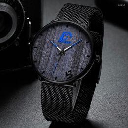 Wristwatches 2023 Creative Fashion Watches Men's Casual Net Band Quartz Spot Business Ladies Watch