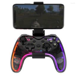 Game Controllers Wireless Switch Pro Controller 2023 By APP Compatible Lite Adjustable LED