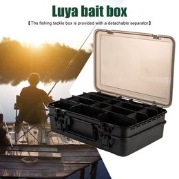 Fishing Accessories Fishing bait Organiser double layer fishing bait rack detachable multi grid light fishing gear accessories from the company 230711