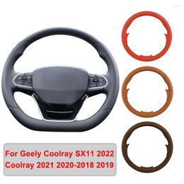 Steering Wheel Covers Hand-stitched Artificial Leather Car Cover For Geely Coolray SX11 2023-2023 Original Braid