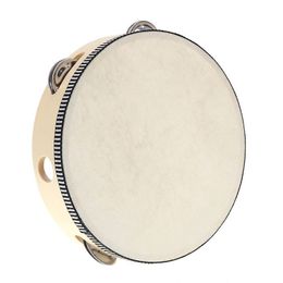 Wholesale Wooden High-quality Drum Tambourine Bell in Wholesale Kids and Suitable for Gifting