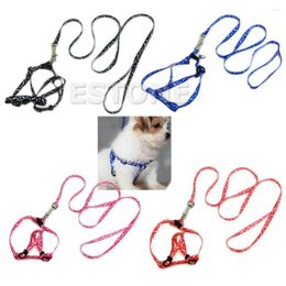 Dog Collars Harness For Small Dogs Cats No Pull Training Leashes Easy Control Harnesses