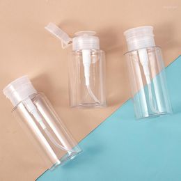 Storage Bottles Make Up Remover Bottle 150/200/300ml Transparent Nail Cleaning Water Toner Empty Press Make-up Hand In