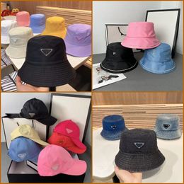 Designer Bucket Hats For Women Mens Caps P casquette Bonnet Beanie Steet Baseball Cap Letter Embroidery Wide Brim Hat Fitted Vacation Sports