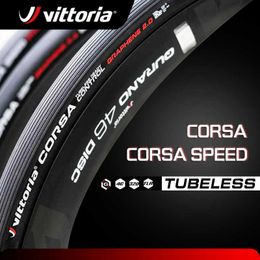 Bike Tyres Vittoria Corsa /Control/Speed Tubeless Tyres 70025C/28C Graphene 2.0 Foldable Road Cycling Tyres 700C Bicycle Clincher Tyre HKD230712