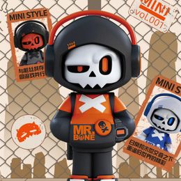 Blind box MR.BONE Video Game Skull Hero Series Mini Style Blind Box Action Figure Mystery Box Kids Birthday Gifts Surprise Caixas Supresas 230712