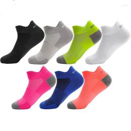 Sports Socks Color Nylon Athletic Basketball Sport Bright Ankle Outdoor Boat Bike Running Breathable Quick-Drying No Show Travel