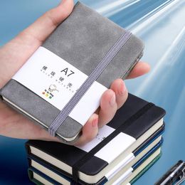 A6/A7 96sheet Mini Notebook Portable Pocket Notepad Memo Diary Planner Agenda Organiser Sketchbook Office School Stationery