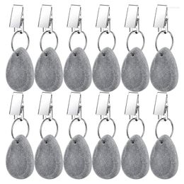 Table Cloth 12 Pieces Tablecloth Weights Pendant Teardrop Shape Cover Stone Hangers