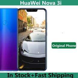 original huawei nova 3i 4g lte mobile phone kirin 710 octa core android 8.1 6.3" 2160x1080 24.0mp fingerprint dual sim ota