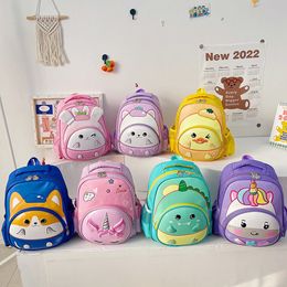 School Bags GNWXY Primary School Schoolbag Girl Cartoon Cute Kindergarten Schoolbag 5-9 Year Old Children Spine Protection Backpack Boy 230712