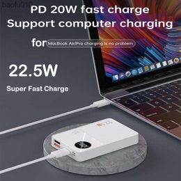 30000mAh Power Bank PD 20W/22.5W Fast Charging for Huawei P40 iPhone 13 12 11 MacBook Pro Powerbank for Samsung Xiaomi Poverbank L230712