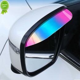 Car Rearview Mirror Rain Eyebrow Auto Rear View Mirror Rainproof Shield Protector Sun Shade Snow Guard Cover Decor Accessories