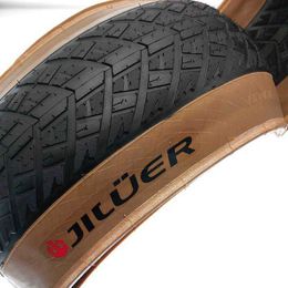 Bike Tyres JILUER fold Tyre snow bike Beach car Fat Tyre bicycle accessories tyre 26 inches bike parts 26*4.0 inner tube cycling fat Tyre HKD230712