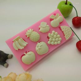 Baking Moulds Silicone Mould Fruit Shape DIY Sugar Craft Tools Chocolate Cake Decorating Soap Making Kitchen Bakeware
