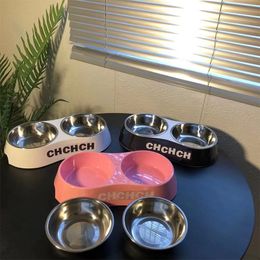 Cute Cat Dog Bowl Food Water Fashion High Quality Cat Litter Box Food Bowl Schnauzer Teddy Fadou Koki