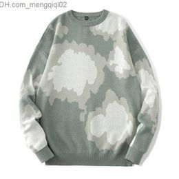 Men's Sweaters S. T.G brand men's pure cotton Harajuku sweater oversized winter clothing fashionable knitting women's patterned sweater 2023 jumper men's Z230712