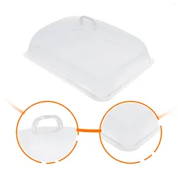 Dinnerware Sets Micro-wave Oven Dust-proof Cover Cake Durable Snack Tray Practical Dome Bread Protective