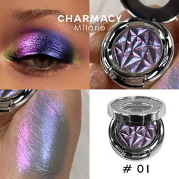 Eye Shadow CHARMACY Multichrome Single Eye Shadow High Quality Duo Chrome Eyeshadow Glitter Eye Makeup Cosmetics Wholesale 230712