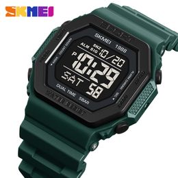 SKMEI Fashon Back Light Digital Sport Watches Mens Military Countdown Chrono Wristwatch 5Bar Waterproof Alarm Clock reloj hombre
