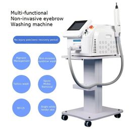 Portable 755nm Laser Tattoo Removal Q Switched Picosecond Nd Yag Laser machine Eyebrow Washing Machine Tattoo Removal Machine For Sale