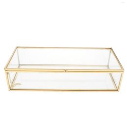 Jewelry Pouches Vanity Clear Organizer Box Display Holder For Trinket Pins Men