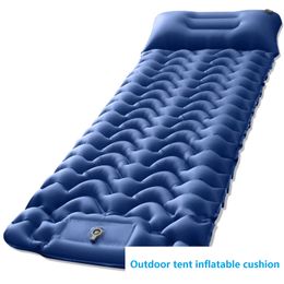 Inflatable mat Portable camping moisture-proof travel car nap storage outdoor tent Inflatable mat HW19