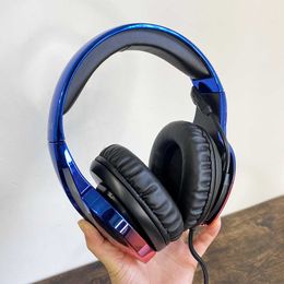 Listen Argue! 2024 Headworn And 7.1 Virtual Surround Sound Esports Game Headphones, Remote Control Computer Wired RGB Glare URUW