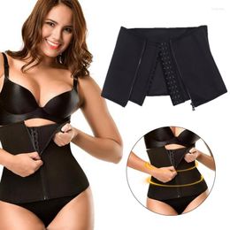 Women's Shapers 1PC Weight Loss Waist Trainer Body Shaper Corset Slimming Belly Sheath Shapewear Women Tummy Zipper Abdominal Strap