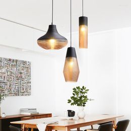 Pendant Lamps Cottage Living Decor Retro Light Chandelier Spider Industrial Glass Round Iron Kitchen Luxury Designer