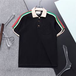 designer t shirt golf polos for man spring summer polos designer new women's luxury tees holiday short sleeve fashion casual monogram print grid top size m l xl xxl xxxl