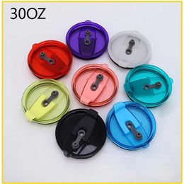 Lid 30oz Colourful Lids Spillproof Covers For Stainless Steel Cups Novelty Leak Spill Proof Plastic Covers i0713